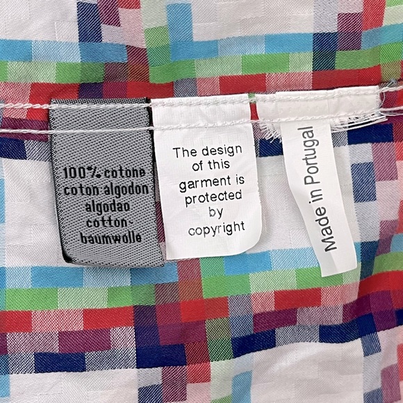 Luciano Visconti Black Button Down Size Medium - Picture 13 of 14